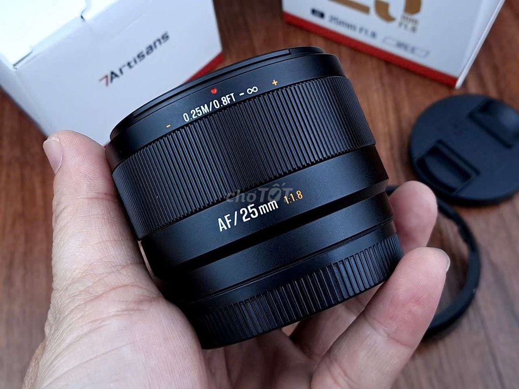 Ống kính 7Artisans AF 25mm F1.8. Mua bán Máy ảnh, Máy quay tại Quận Tân Bình Tp Hồ Chí Minh được đăng bởi Phan Nguyen hình 1