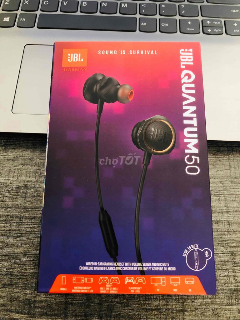 Tai nghe Gaming JBL Quamtum 50 Mới Chính Hãng