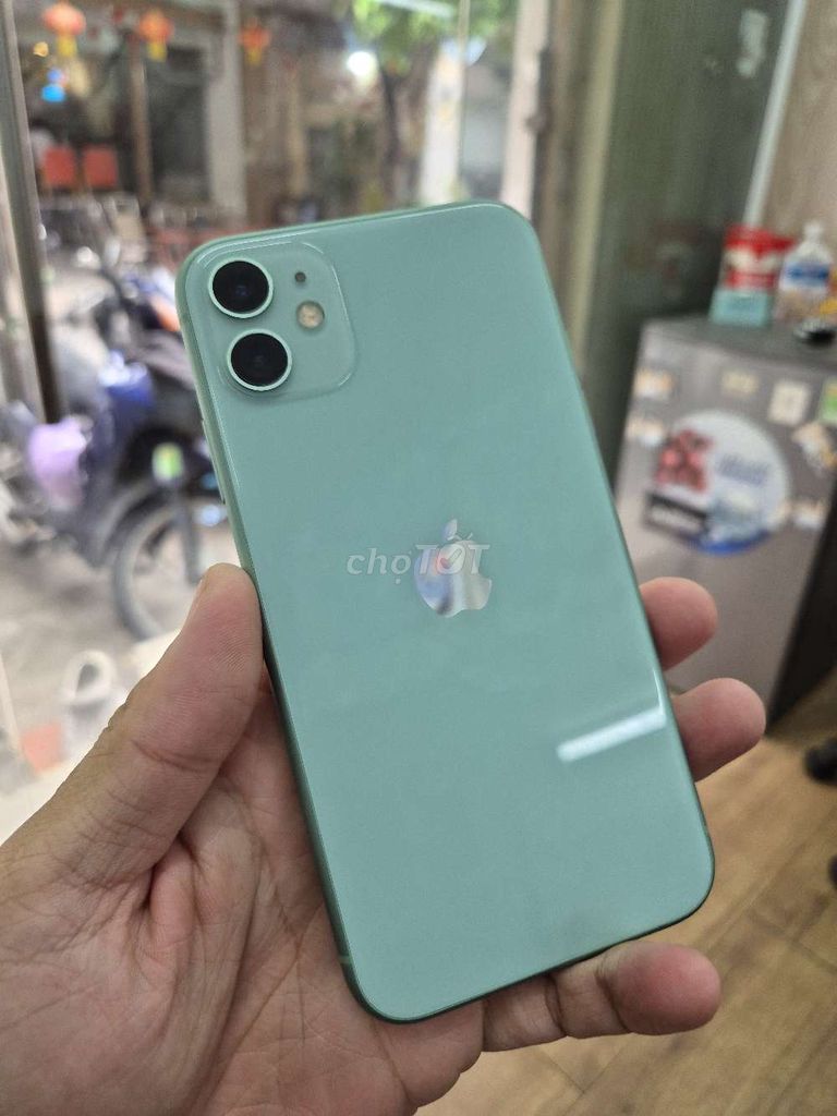 Apple iPhone 11 64GB Xanh lá Màn phản quang. Mua bán Điện thoại tại Quận Phú Nhuận Tp Hồ Chí Minh được đăng bởi Võ Văn Anh hình 1