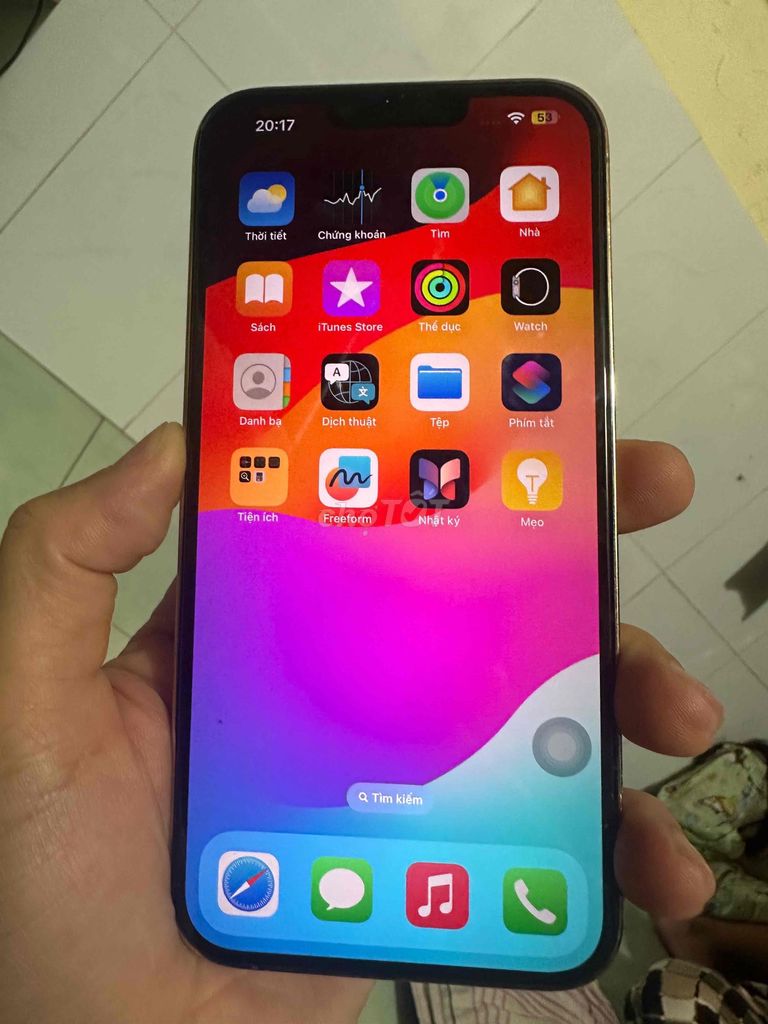 Apple iPhone 13 Pro Max 128GB Vàng 98%. Mua bán Điện thoại tại Quận Bình Tân Tp Hồ Chí Minh được đăng bởi Phạm Uy Lực hình 1
