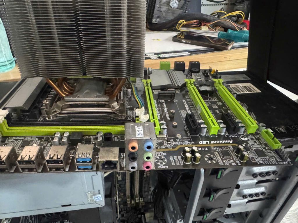 COMBO X79 Turbo V1.3 RAM 16GB CPU E5 2651 V2. Mua bán Linh kiện (RAM, Card...) tại Quận 7 Tp Hồ Chí Minh được đăng bởi Lee Tran hình 1