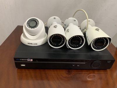 Bộ 4 Camera quan sát IP Kbvision 2Mp