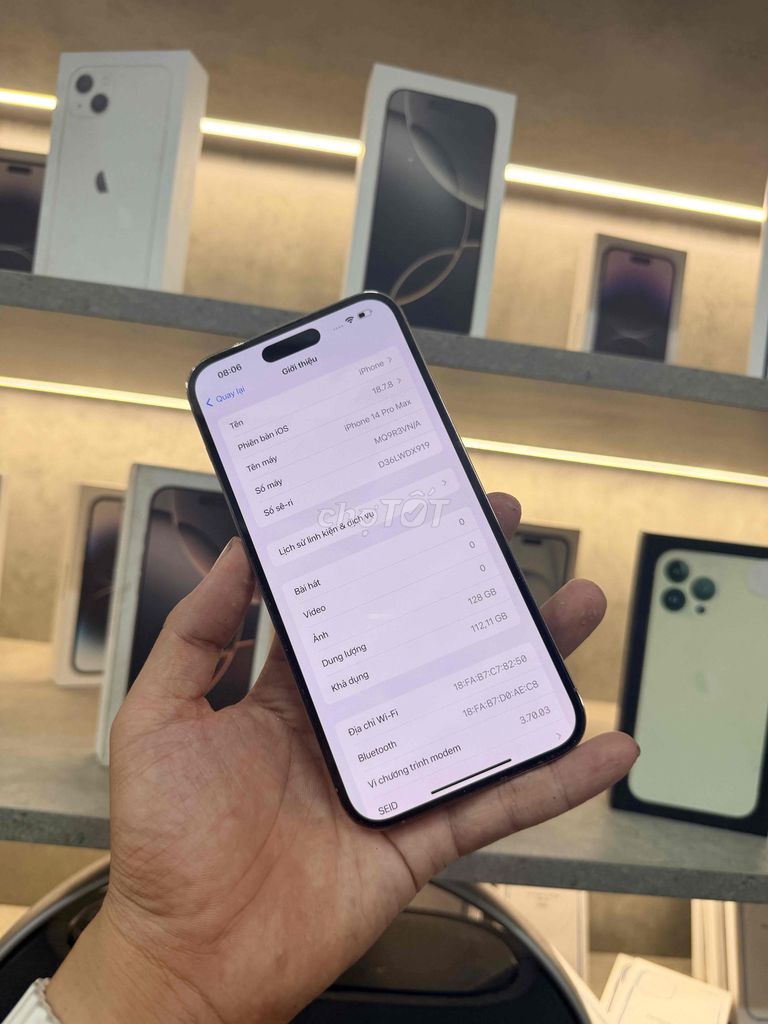 Apple iPhone 14 Pro Max 128GB Trắng. Mua bán Điện thoại tại Quận Ngũ Hành Sơn Đà Nẵng được đăng bởi Nghĩa  hình 1