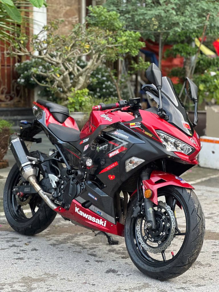 Kawasaki Ninja 400 2019 có trả góp trao đổi ✅. Mua bán Xe máy tại Quận Thanh Xuân Hà Nội được đăng bởi Phú Lý hình 1
