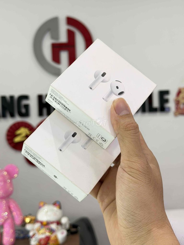 AirPods 4 Thường + Anc  Chính Hãng Mới. Mua bán Tivi, Âm thanh tại Quận 7 Tp Hồ Chí Minh được đăng bởi Hoàng Hiệp Mobile hình 1