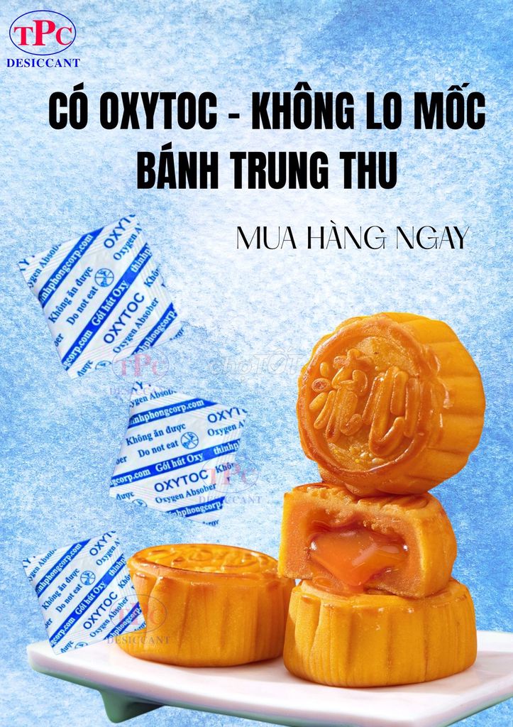 Cách sử dụng Gói hút oxy oxytoc cho bánh trung thu. Mua bán Đồ chuyên dụng, Giống nuôi trồng tại Quận 12 Tp Hồ Chí Minh được đăng bởi Xuân Hút Ẩm hình 1