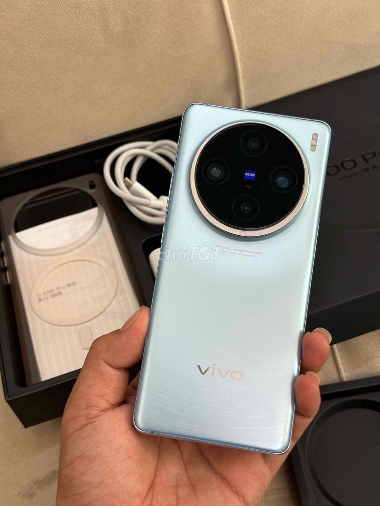 Vivo X100 Pro 16-512GB fulbox 98% ( nội địa ). Mua bán Điện thoại tại Quận Bình Tân Tp Hồ Chí Minh được đăng bởi thành loc  hình 1