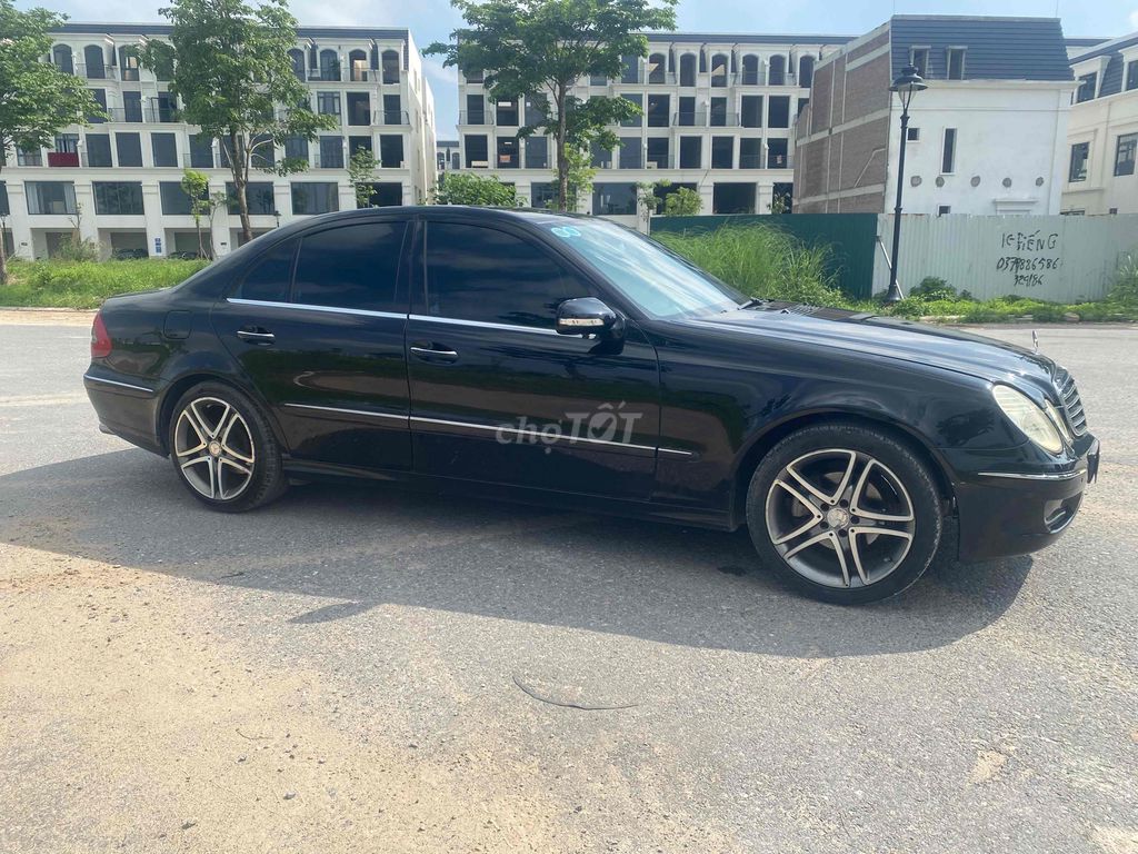 Mercedes-Benz E200K 2008 Đen. Mua bán Ô tô tại Huyện Hoài Đức Hà Nội được đăng bởi QHiệp hình 1
