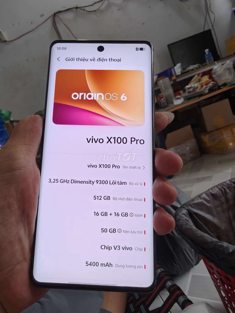 Vivo X100 Pro 512GB Đen Cận 99%. Mua bán Điện thoại tại Thành phố Bến Tre Bến Tre được đăng bởi Từ Tuấn Bến Tre hình 1