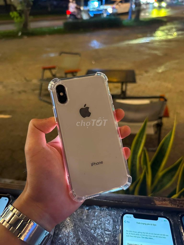 Apple iPhone X 64GB Trắng. Mua bán Điện thoại tại Quận Tân Bình Tp Hồ Chí Minh được đăng bởi Hội Đồ Điện Tử hình 1