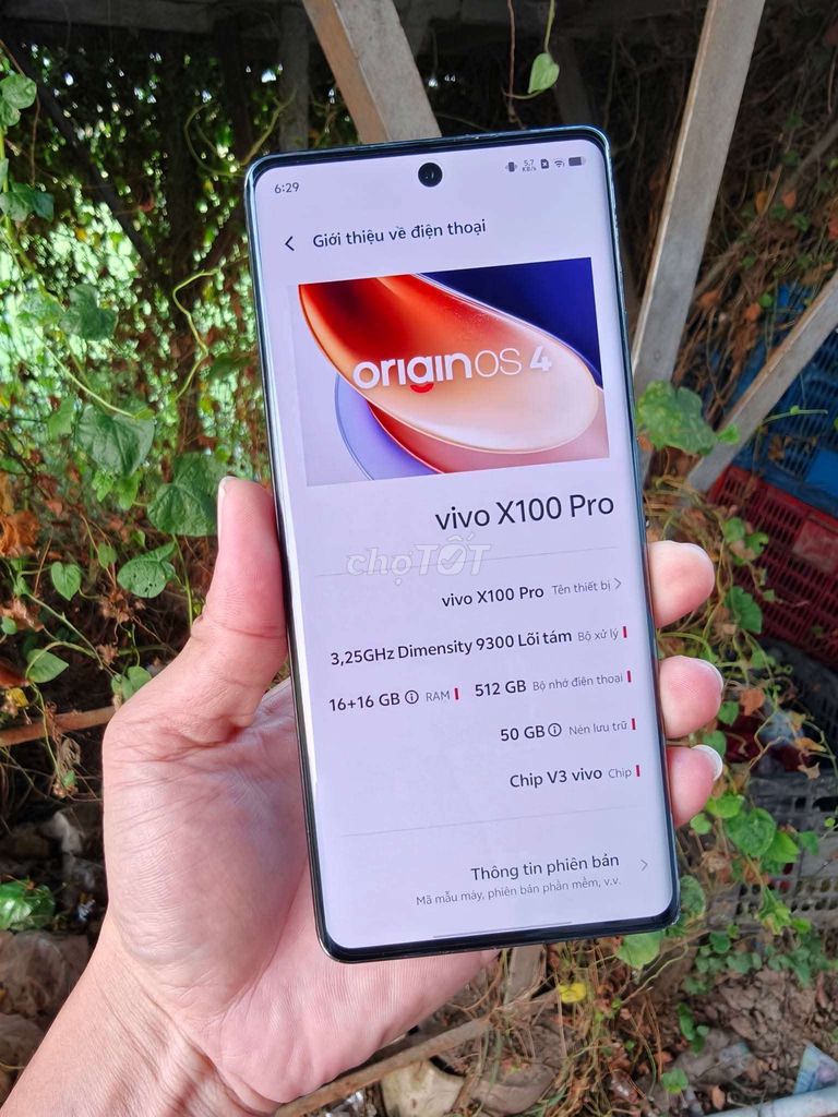 Vivo X100 Pro 512GB Đen có nhận gl. Mua bán Điện thoại tại Huyện Cao Lãnh Đồng Tháp được đăng bởi Phi Phàm hình 1