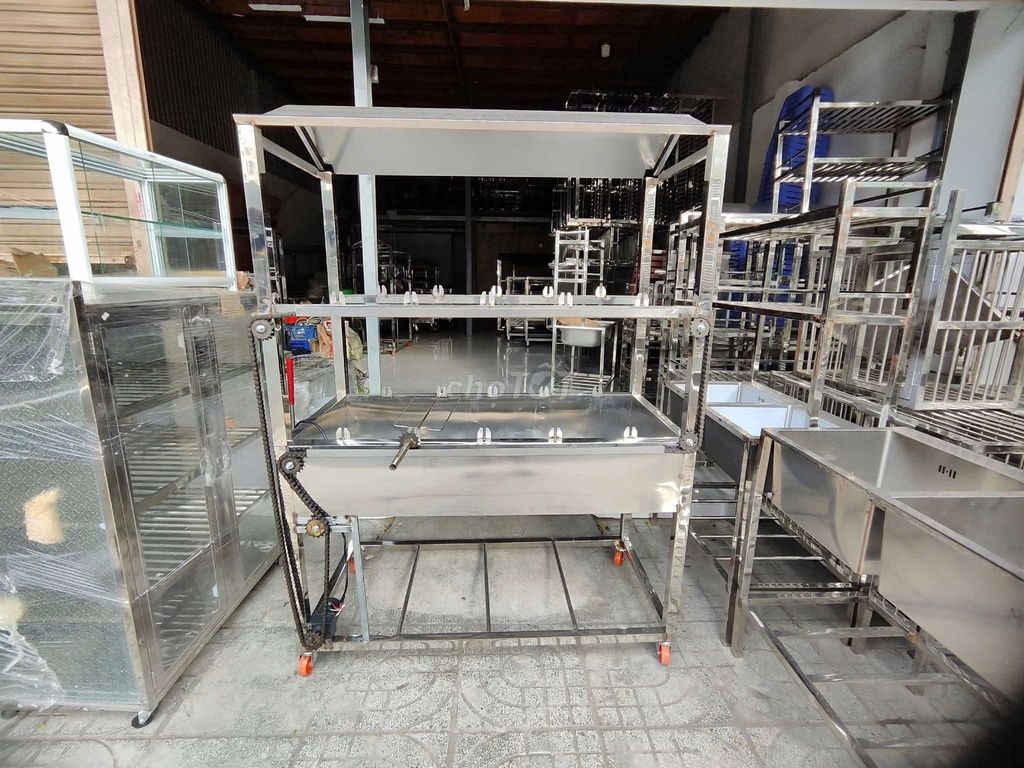 Lò quay vịt gà Inox. Mua bán Bếp, lò, đồ điện nhà bếp tại Quận Tân Bình Tp Hồ Chí Minh được đăng bởi Lieuxanh hình 1