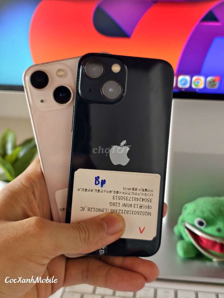iPhone 13 Mini 128GB Pin new100 Zin full chức năng. Mua bán Điện thoại tại Quận Liên Chiểu Đà Nẵng được đăng bởi Minh Hiệp CócXanhMobile hình 1