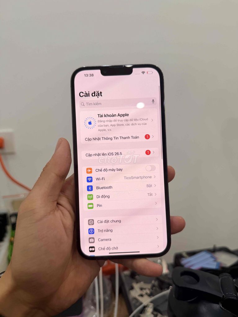 Apple iPhone 13 Pro Max 128GB Xanh Đã sử dụng. Mua bán Điện thoại tại Quận Cầu Giấy Hà Nội được đăng bởi TicoSmartphone hình 1
