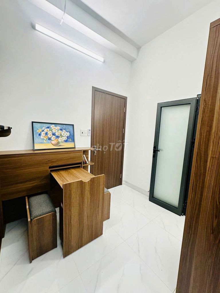 Căn hộ 1phòng ngủ , studio full nội thất mới gần Đại Học Văn Lang CS 3