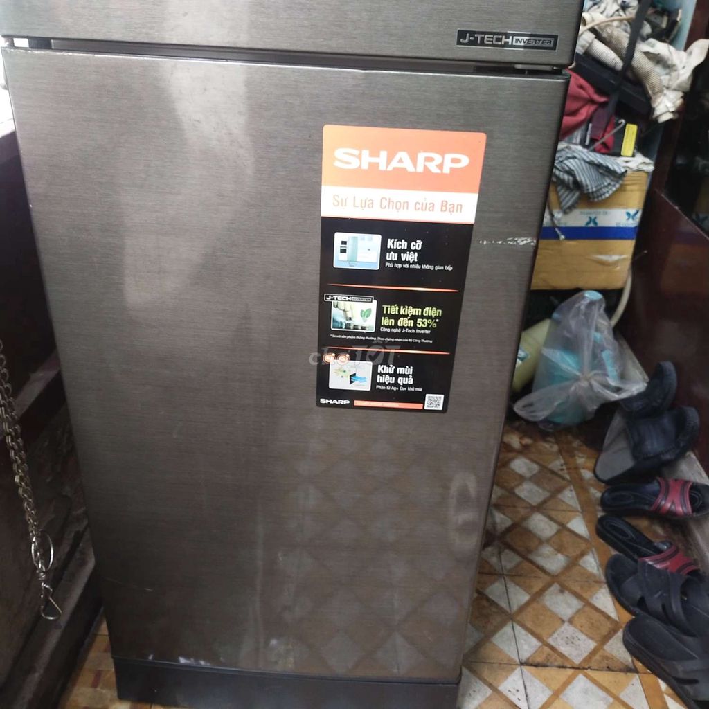Bán tủ lạnh shapr inverter tiết kiệm điện.