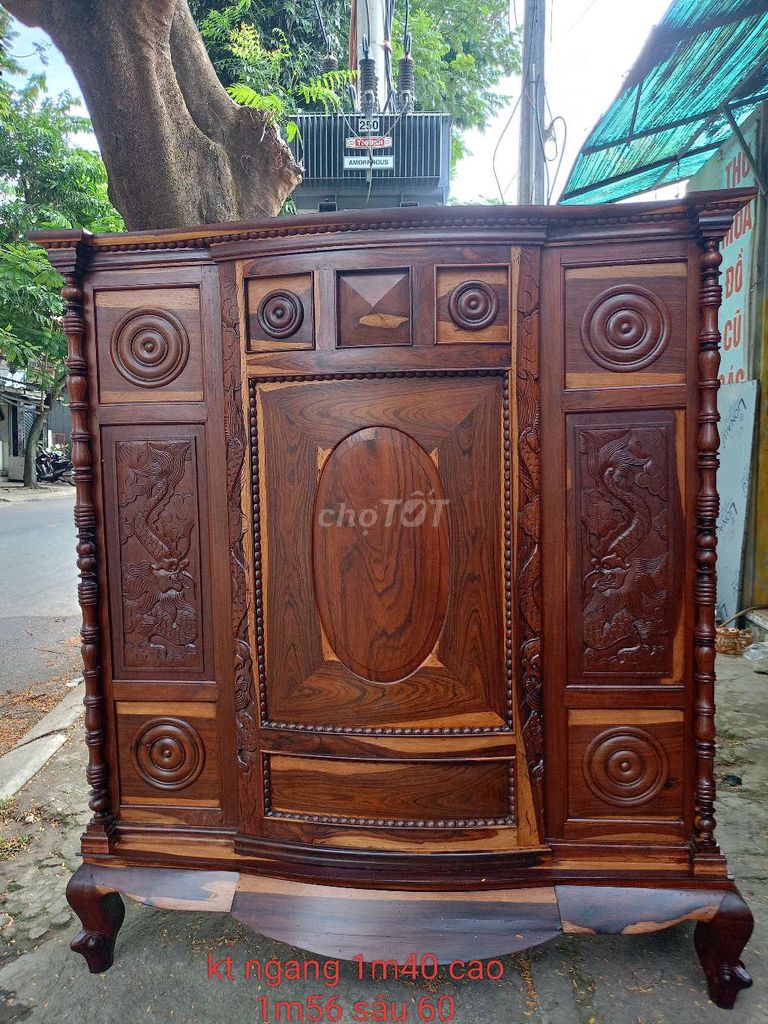 Tủ thờ Gỗ Nâu 1m40x1m56x60cm. Mua bán Tủ, kệ gia đình tại Thành phố Huế Thừa Thiên Huế được đăng bởi Trần Thị Hảo hình 1