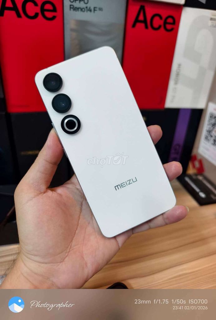 Meizu Note21 16/512GB Trắng Đã sử dụng. Mua bán Điện thoại tại Thành phố Thuận An Bình Dương được đăng bởi MB hình 1