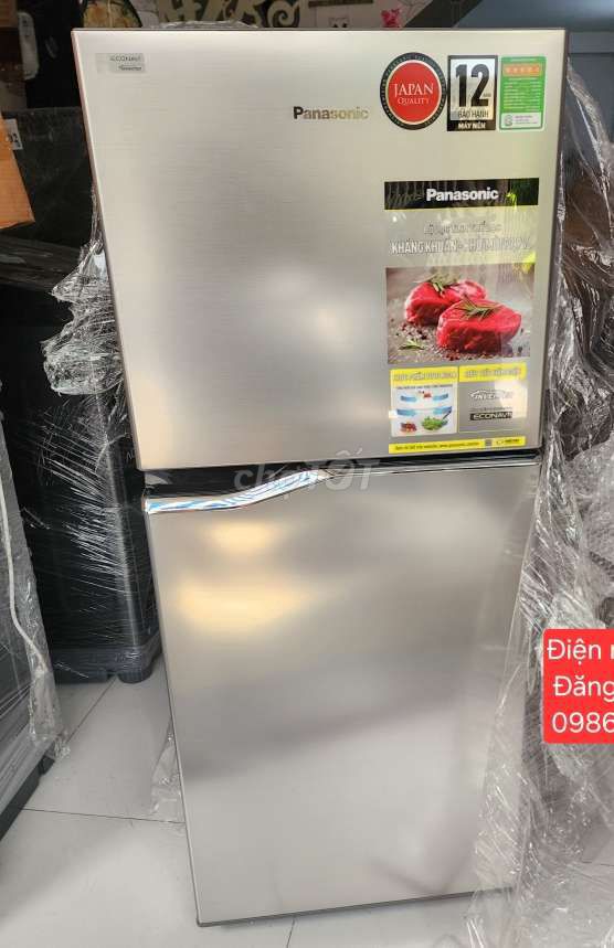 Tủ lạnh Panasonic 170L inverter, tủ mới, 2 năm BH