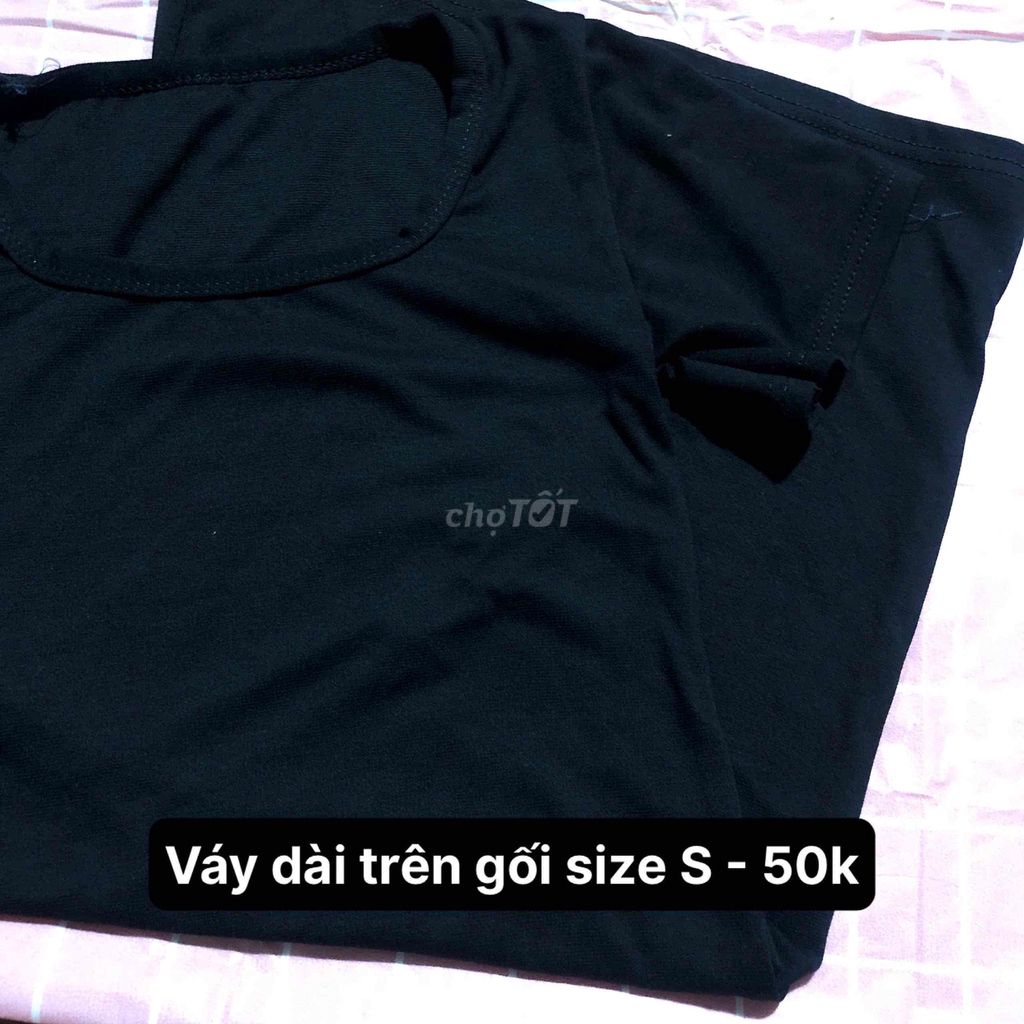 Váy nữ Vải mềm mại size S Đen. Mua bán Quần áo tại Thành phố Buôn Ma Thuột Đắk Lắk được đăng bởi Phan Ngọc Huyền Ann hình 1