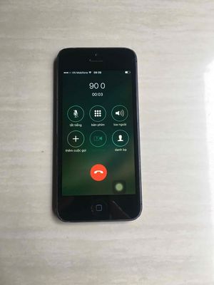 Apple iPhone 5 16GB Đen Đã sử dụng