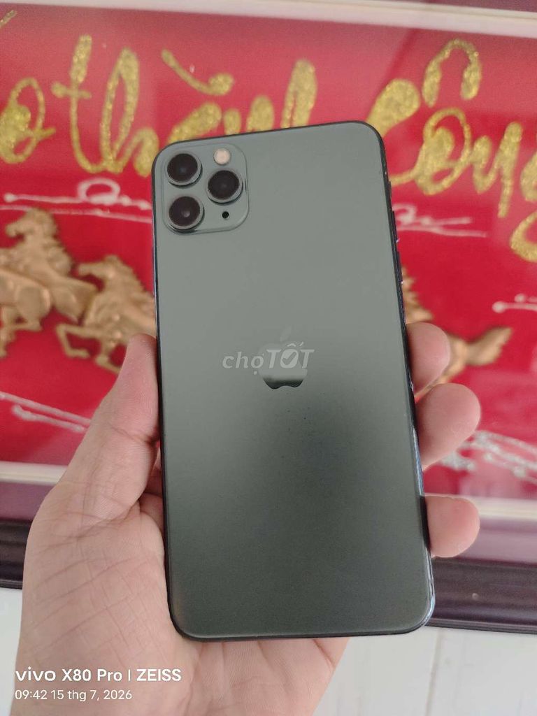 Apple iPhone 11 Pro Max 64GB xanh. Mua bán Điện thoại tại Thành phố Biên Hòa Đồng Nai được đăng bởi Tùng phát  hình 1