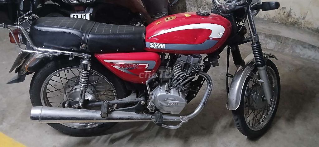 Xe mô tô SYM Wolf 125 năm 2010 màu đỏ rin 90%. Mua bán Xe máy tại Quận 5 Tp Hồ Chí Minh được đăng bởi Nguyễn Văn Bé hình 6