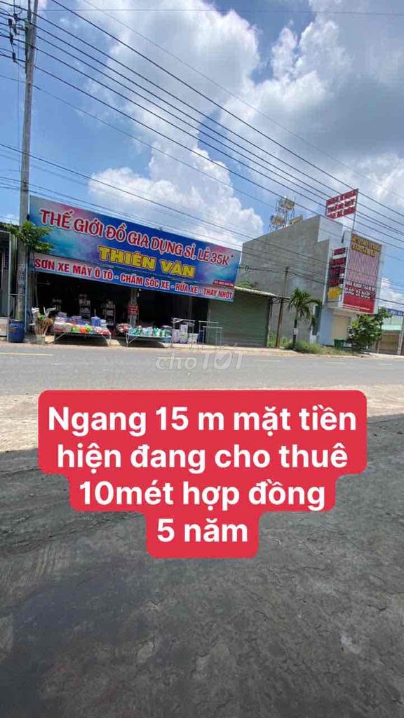 Bán nhà 15m mặt tiền đang cho thuê 10 m rồi