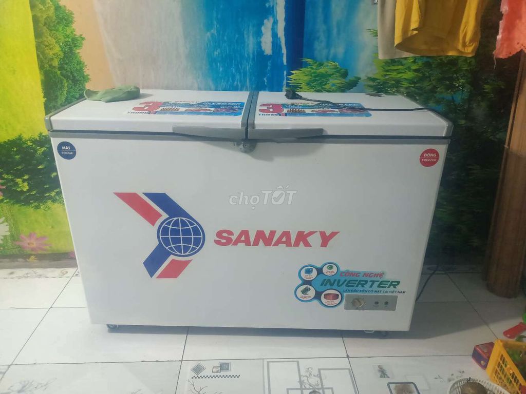 Tủ đông Sanaky 350L 2 ngăn  đông mát. Mua bán Tủ lạnh tại Quận Tân Phú Tp Hồ Chí Minh được đăng bởi Duongthuyet hình 1