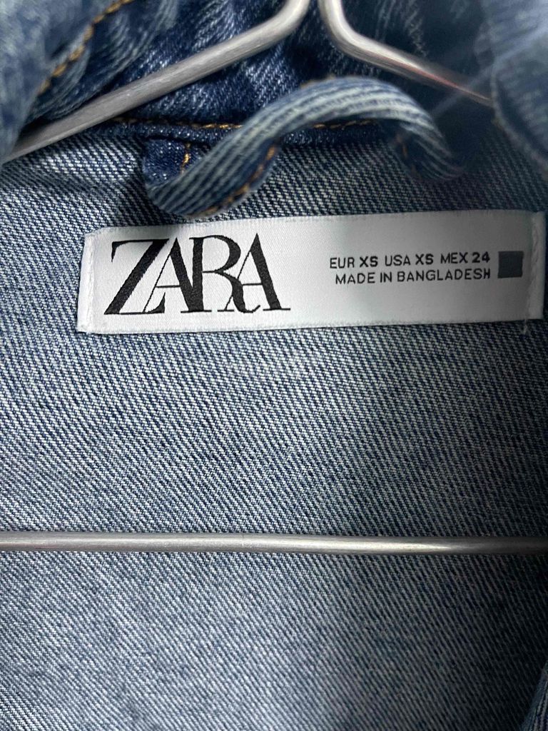 Pass áo jean Zara chính hãng mới 95% dứới 65kg