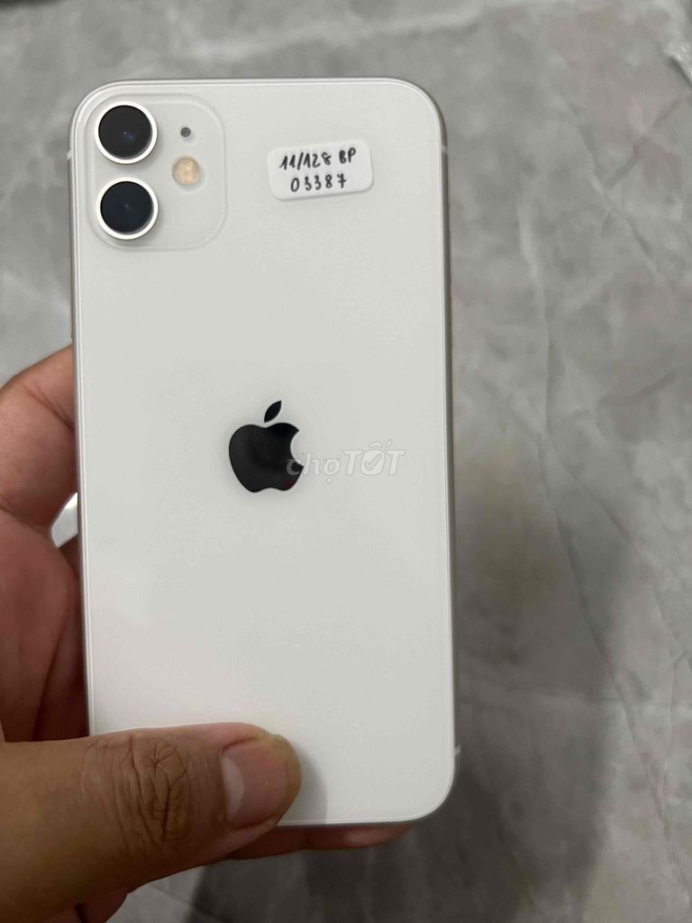 Apple iPhone 11 128GB Trắng 2 sim đẹp 99. Mua bán Điện thoại tại Huyện Kim Sơn Ninh Bình được đăng bởi Keng  hình 1