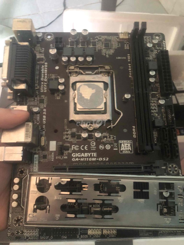 Mainboard ASUS H61 LGA1155 Đen. Mua bán Linh kiện (RAM, Card...) tại Thành phố Thủ Dầu Một Bình Dương được đăng bởi Tú hình 1