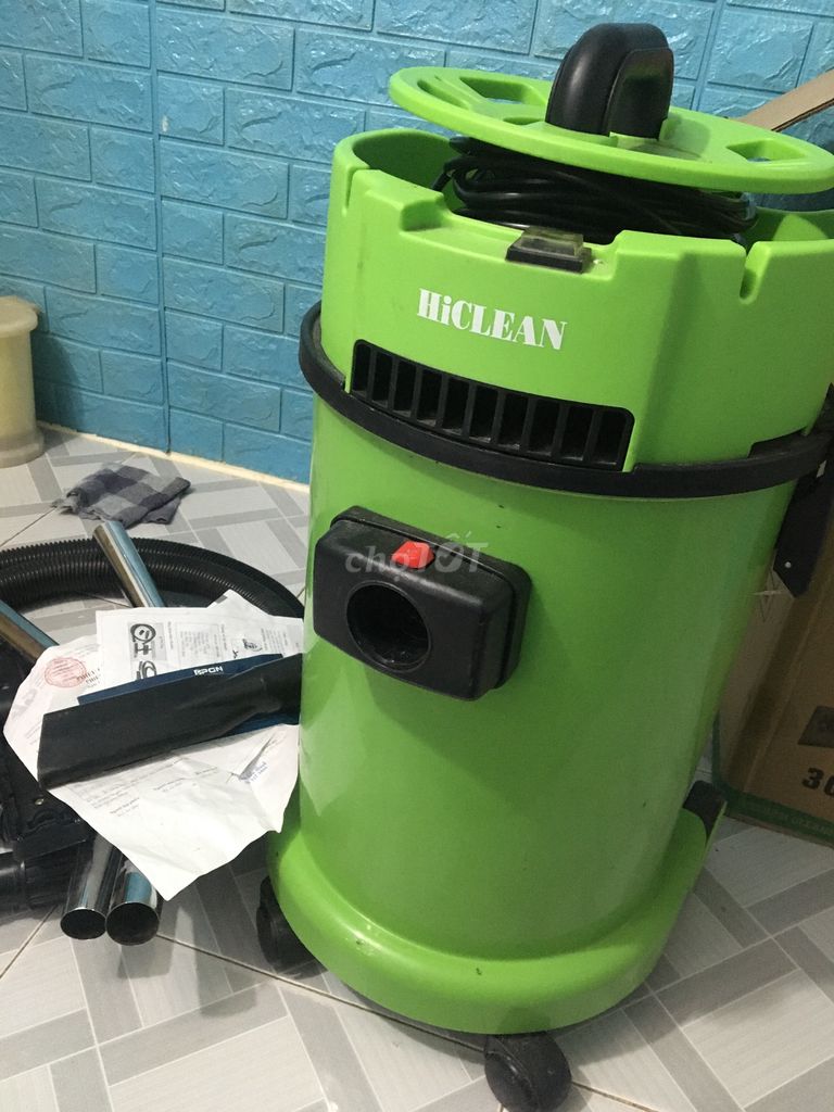 Máy hút bụi HiCLEAN 30 lít Xanh. Mua bán Thiết bị vệ sinh, nhà tắm tại Huyện Cái Bè Tiền Giang được đăng bởi sang hình 1