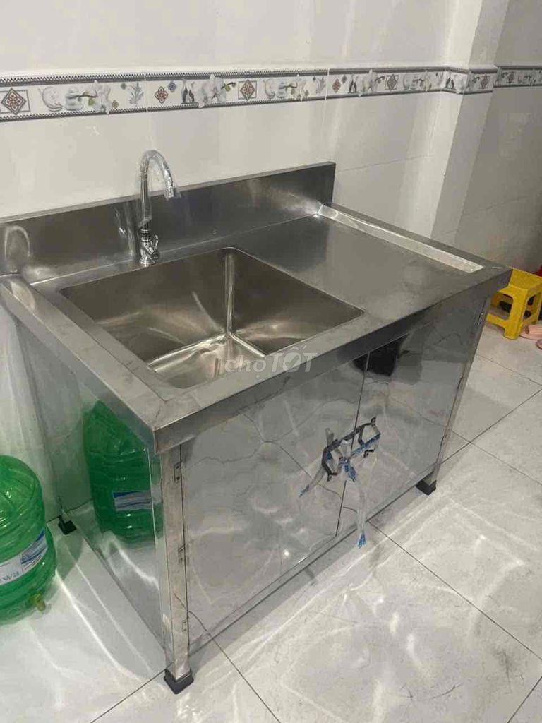 Bồn rửa chén Inox Bạc. Mua bán Thiết bị vệ sinh, nhà tắm tại Quận Cái Răng Cần Thơ được đăng bởi INOX Gia Dụng  hình 1