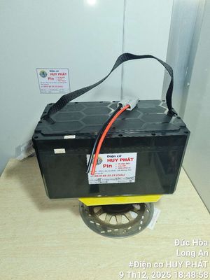 Pin xe đạp điện HUY PHÁT 48V 30Ah Đen. Mua bán Phụ tùng xe tại Huyện Đức Hòa Long An được đăng bởi Điện Cơ HUY PHÁT