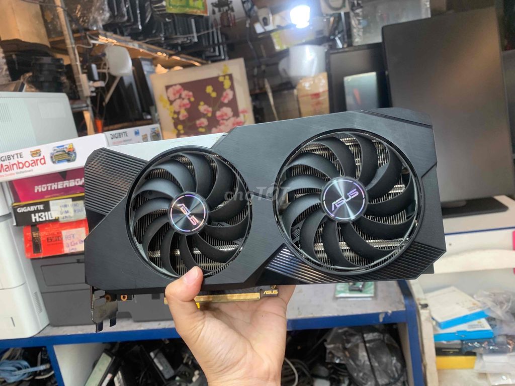 CARD ASUS 3060TI CHƠI GAME LÀ BÁ CHÁY