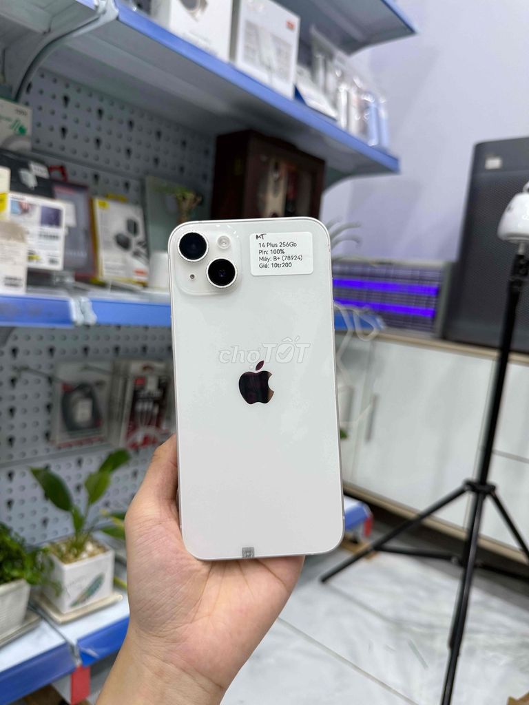 iPhone 14 Plus 256GB Trắng đẹp 98.5%. Mua bán Điện thoại tại Huyện Hóc Môn Tp Hồ Chí Minh được đăng bởi Luân Hoài hình 1
