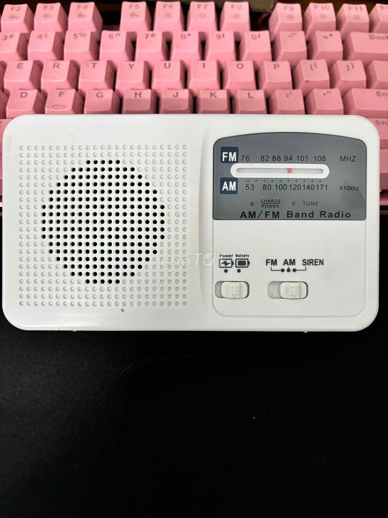 Đài radio Trắng. Mua bán Sở thích khác tại Thị xã Bến Cát Bình Dương được đăng bởi Ve chai công nghệ hình 1