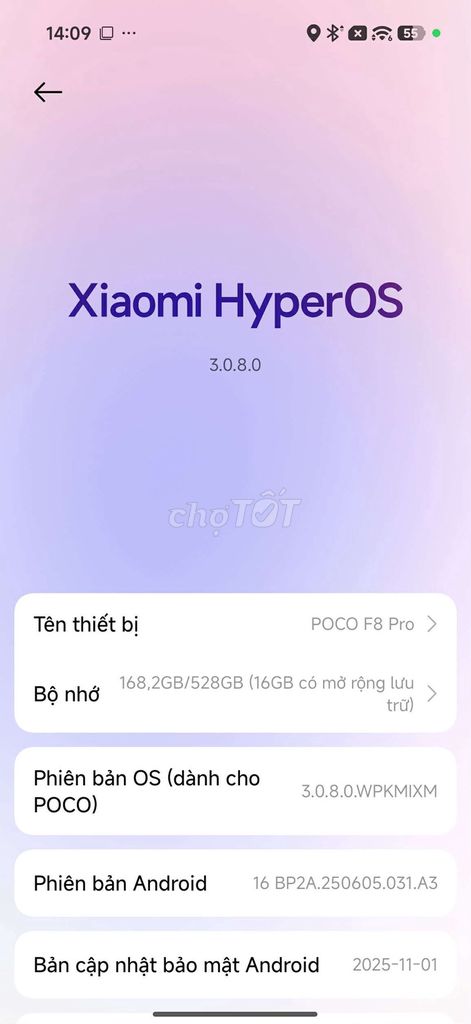 POCO F8 Pro 528GB Titan. Mua bán Điện thoại tại Quận Bình Thuỷ Cần Thơ được đăng bởi Bảo hình 1