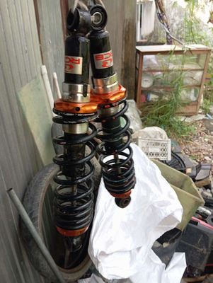 Phuộc xe máy RCB Đen cam