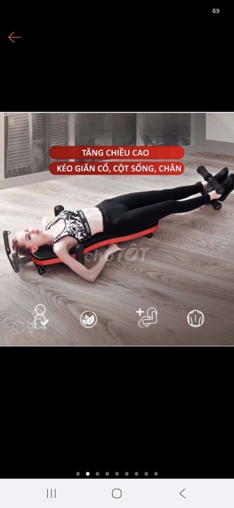 Máy tập thể dục FREFSK Đỏ đen Kim loại
