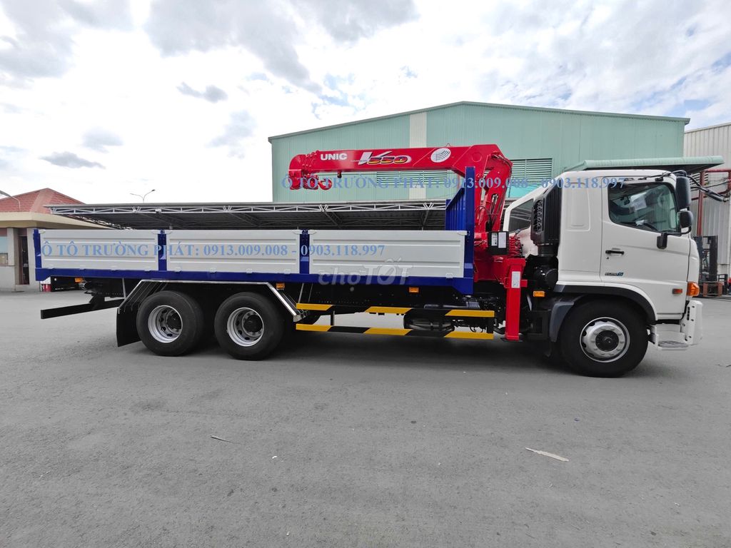 Bán Hino 3 chân 15 tấn, cẩu Unic 3 Tấn-5 tấn-8 Tấn. Mua bán Xe tải, xe ben tại Quận 12 Tp Hồ Chí Minh được đăng bởi Mr Thành hình 5