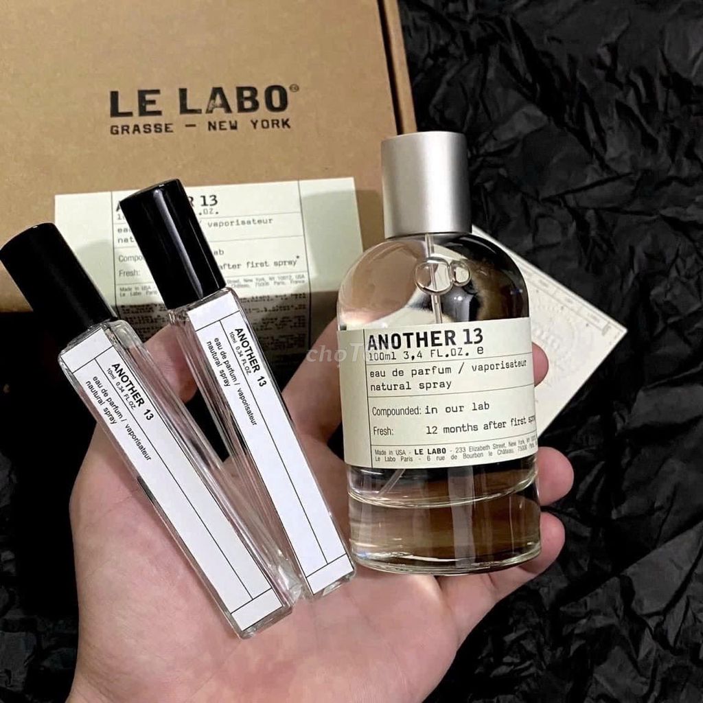 THANHLÝ NGHỈ BÁN Nước hoa Lelabo 3 mùi unisex 10ml