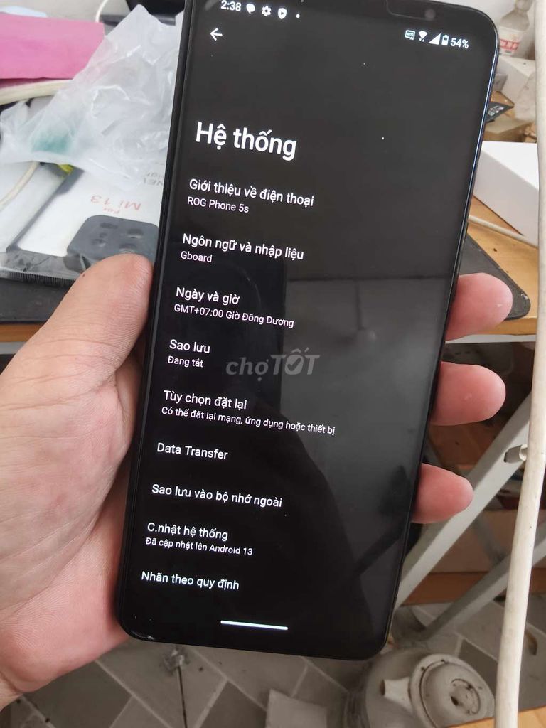 ROG Phone 5s 16GB/512GB Đen 9 hãng. Mua bán Điện thoại tại Huyện Châu Thành Bến Tre được đăng bởi Từ Tuấn Bến Tre hình 1