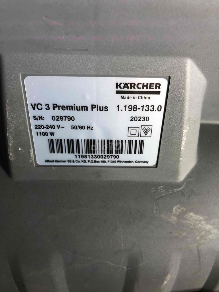 máy hút bụi karcher VC3. Mua bán Nội thất, đồ gia dụng khác tại Huyện Bình Chánh Tp Hồ Chí Minh được đăng bởi Nguyễn văn Đại hình 1