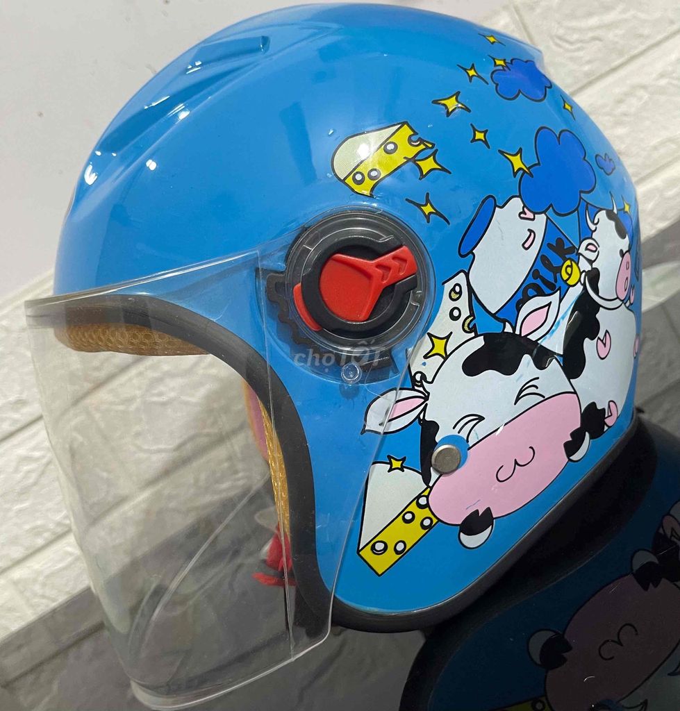 Mũ bảo hiểm BYB trẻ em 3/4 đầu size 46-52cm 0.7kg. Mua bán Mẹ và bé tại Quận 10 Tp Hồ Chí Minh được đăng bởi Góc pass đồ auth hình 1