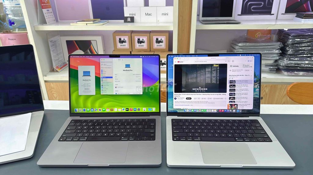 Macbook Pro 14inch: M1 Pro/16GB/512GB. Mua bán Laptop tại Quận Thanh Khê Đà Nẵng được đăng bởi Tín Phát Apple hình 1