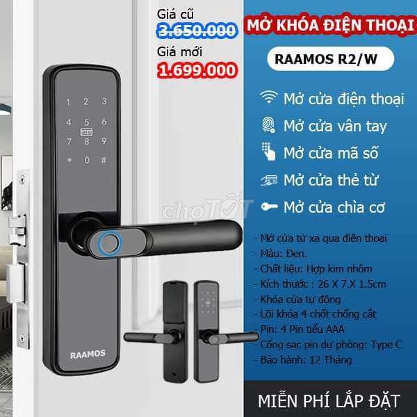 KHÓA CỬA RAAMOS- AN TOÀN- TIỆN LỢI – ĐỘ BỀN CAO