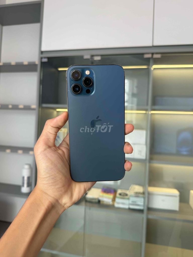 Apple iPhone 12 Pro Max 128GB Xanh. Mua bán Điện thoại tại Quận Lê Chân Hải Phòng được đăng bởi Nghiêm Thượng Mobile hình 1