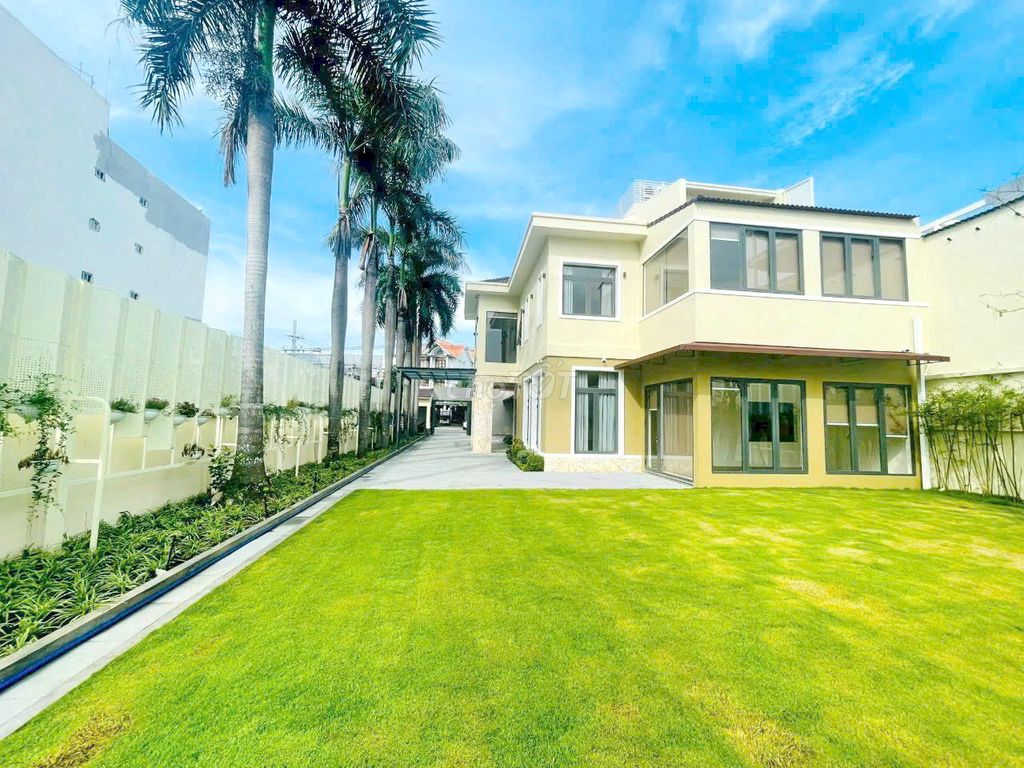 FORRENT - SIÊU PHẨM VILLA VEN HỒ TÂN MỸ QUẬN 7 RỘNG 1300M2